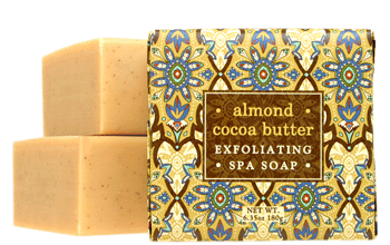 Almond Cocoa Butter Exfoliating Bar Soap