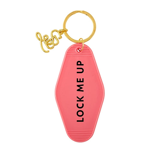 Motel Key Tag- Lock Me Up