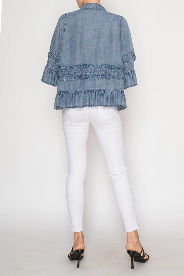 The Briar Ruffle Jacket