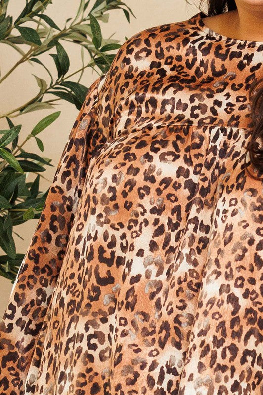 Wild and Free Leopard Dress