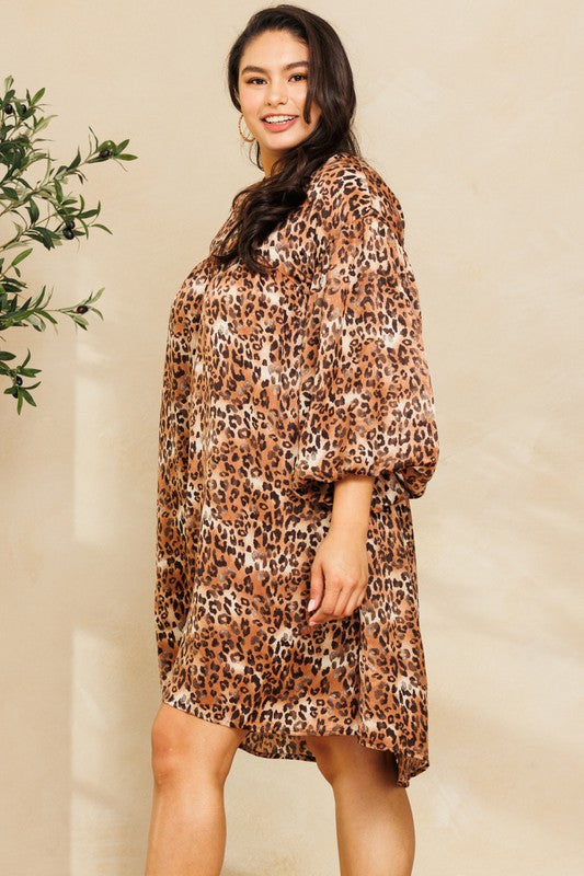 Wild and Free Leopard Dress