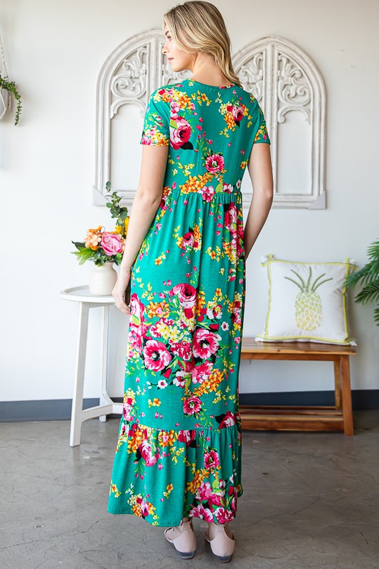 Summer Garden Maxi Dress