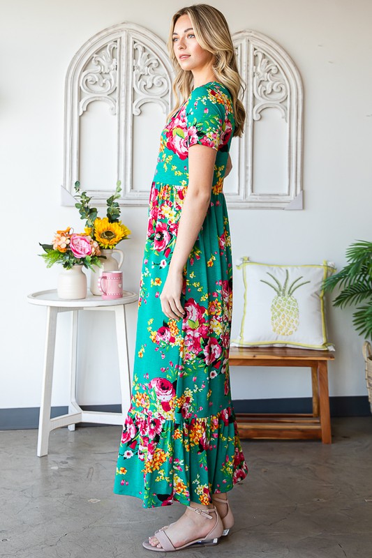 Summer Garden Maxi Dress