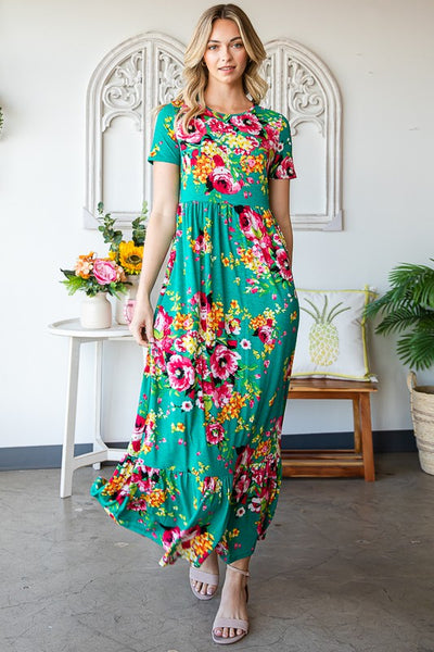 Summer Garden Maxi Dress