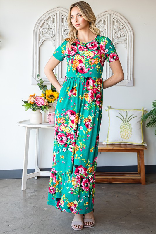 Summer Garden Maxi Dress