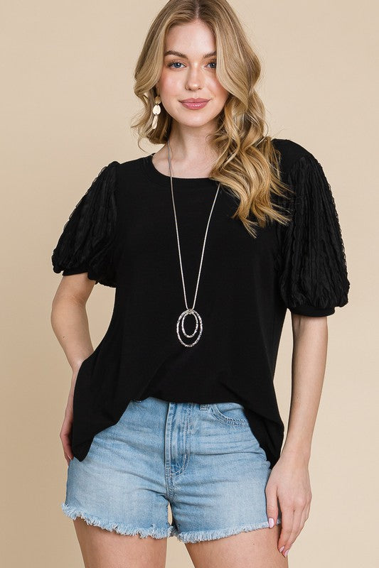 Tilly Puffed Sleeve Top