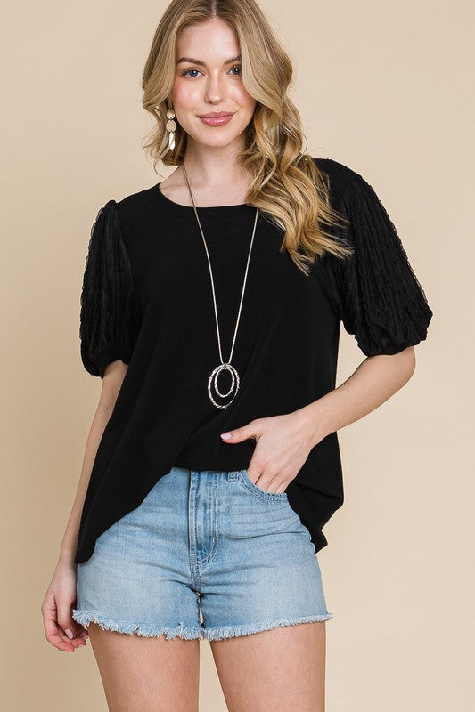 Tilly Puffed Sleeve Top