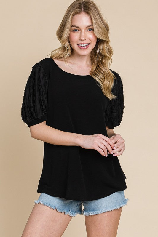 Tilly Puffed Sleeve Top