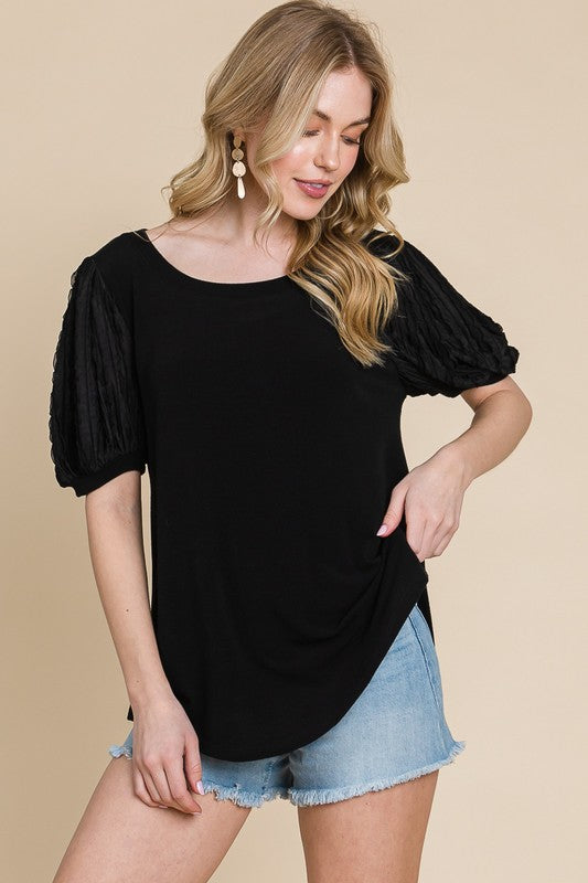 Tilly Puffed Sleeve Top