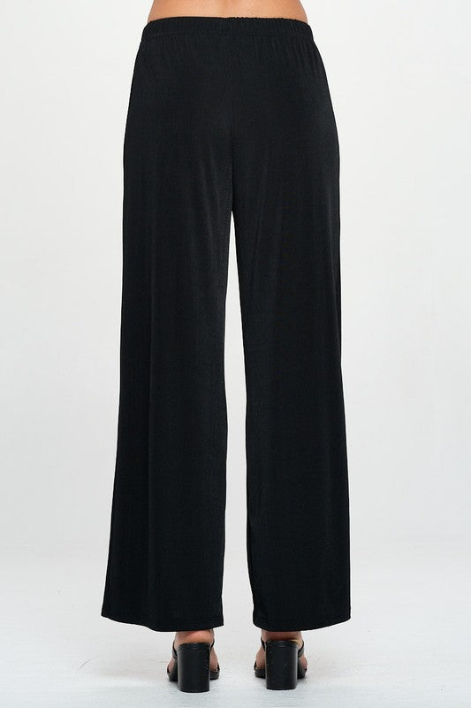 Voyage Flared Pants in Black