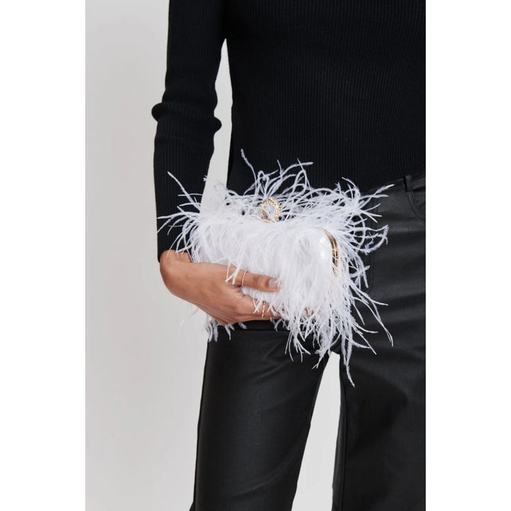 The Va-Va-Voom Clutch in White