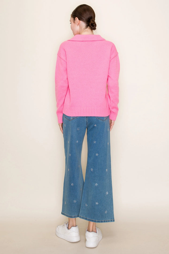 The 1976 Pink Varsity Sweater