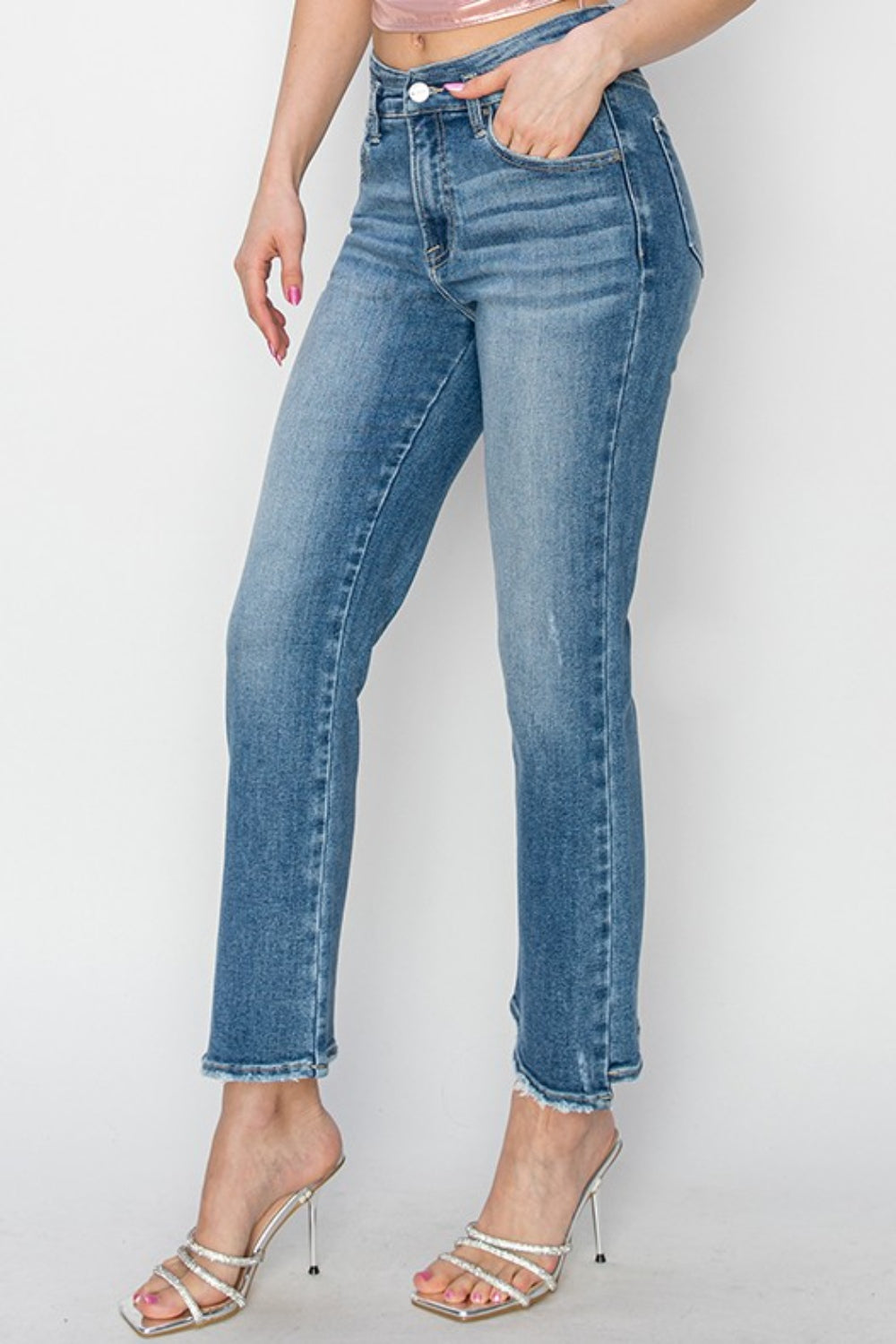 Dune High Rise Slim Straight Jeans RISEN