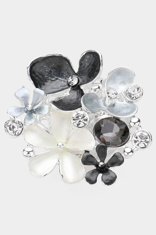 Flower Magnetic Brooch