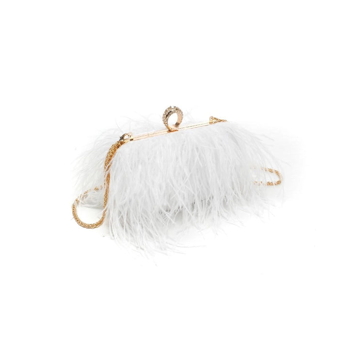 The Va-Va-Voom Clutch in White