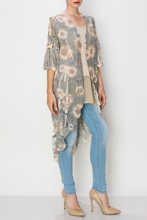 The Blue Harvest Lace Duster