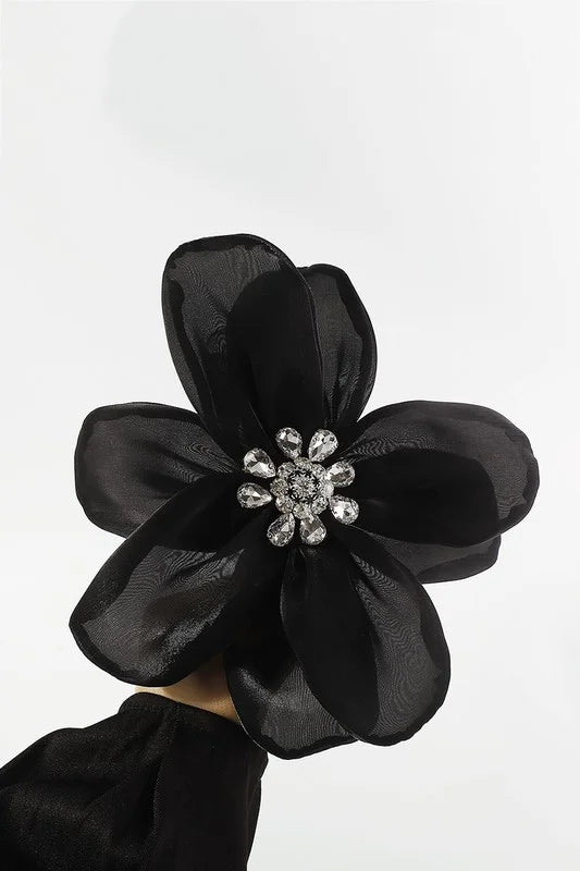 Flower & Bling Headband