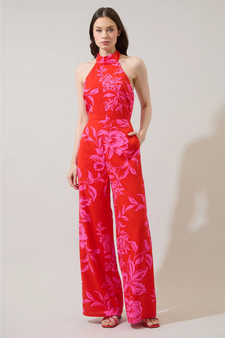The After Hours Bloom Jumpsuit
