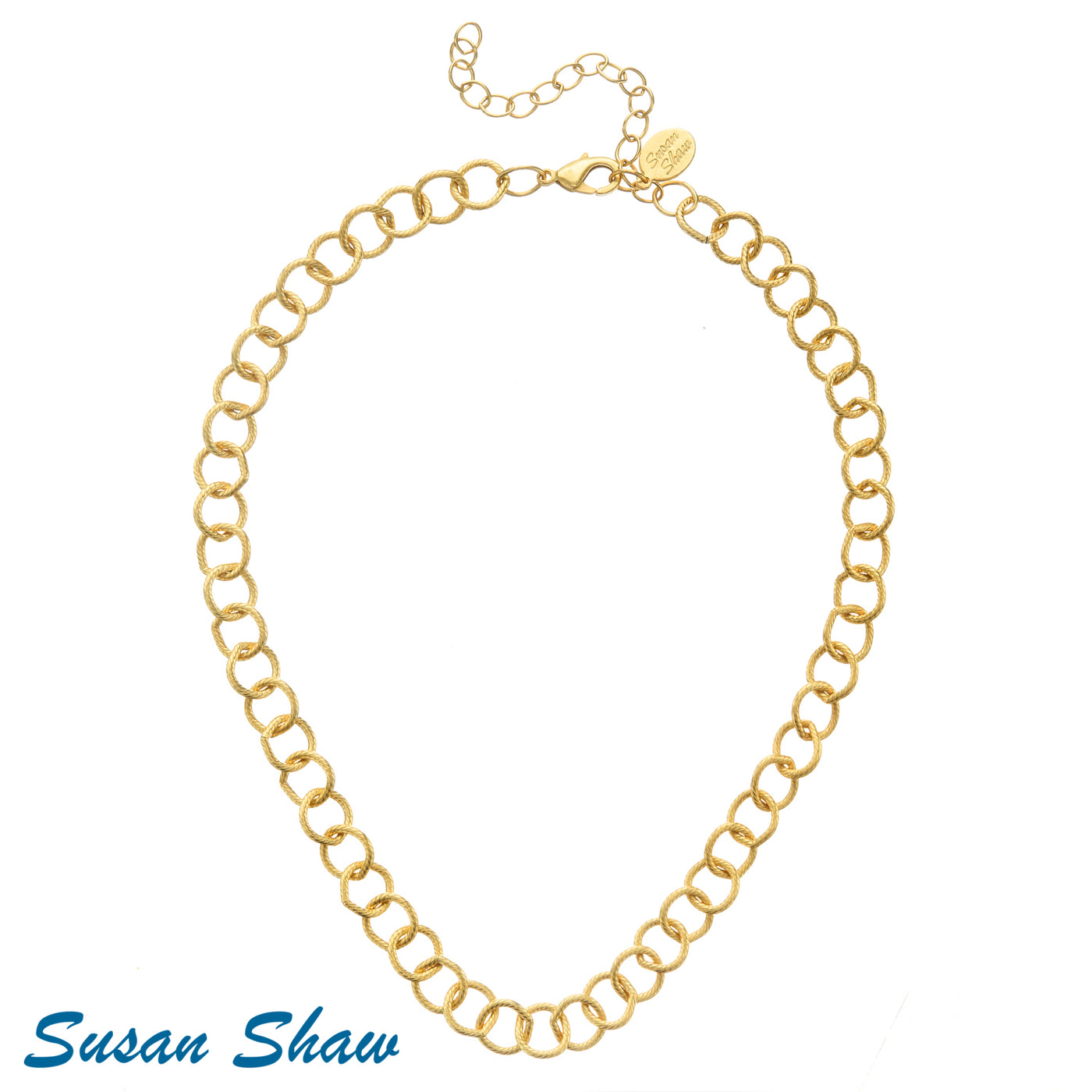 Gold Ralph Loop Chain Necklace  - Susan Shaw