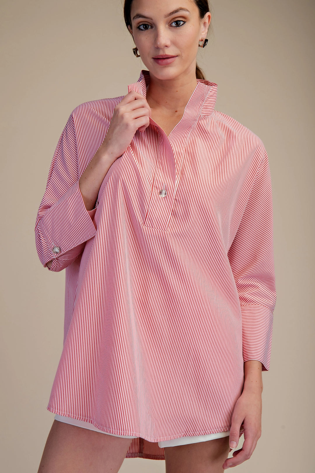 The Parisian Pinstripe Tunic