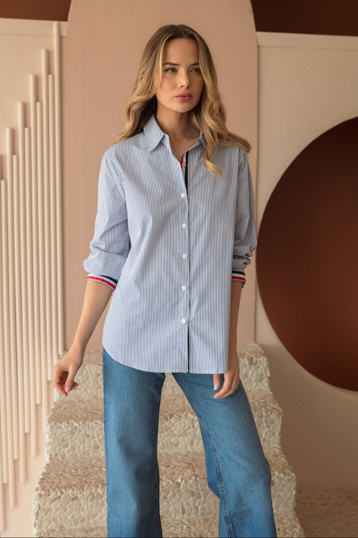 The Saint-Germain Pinstripe Shirt