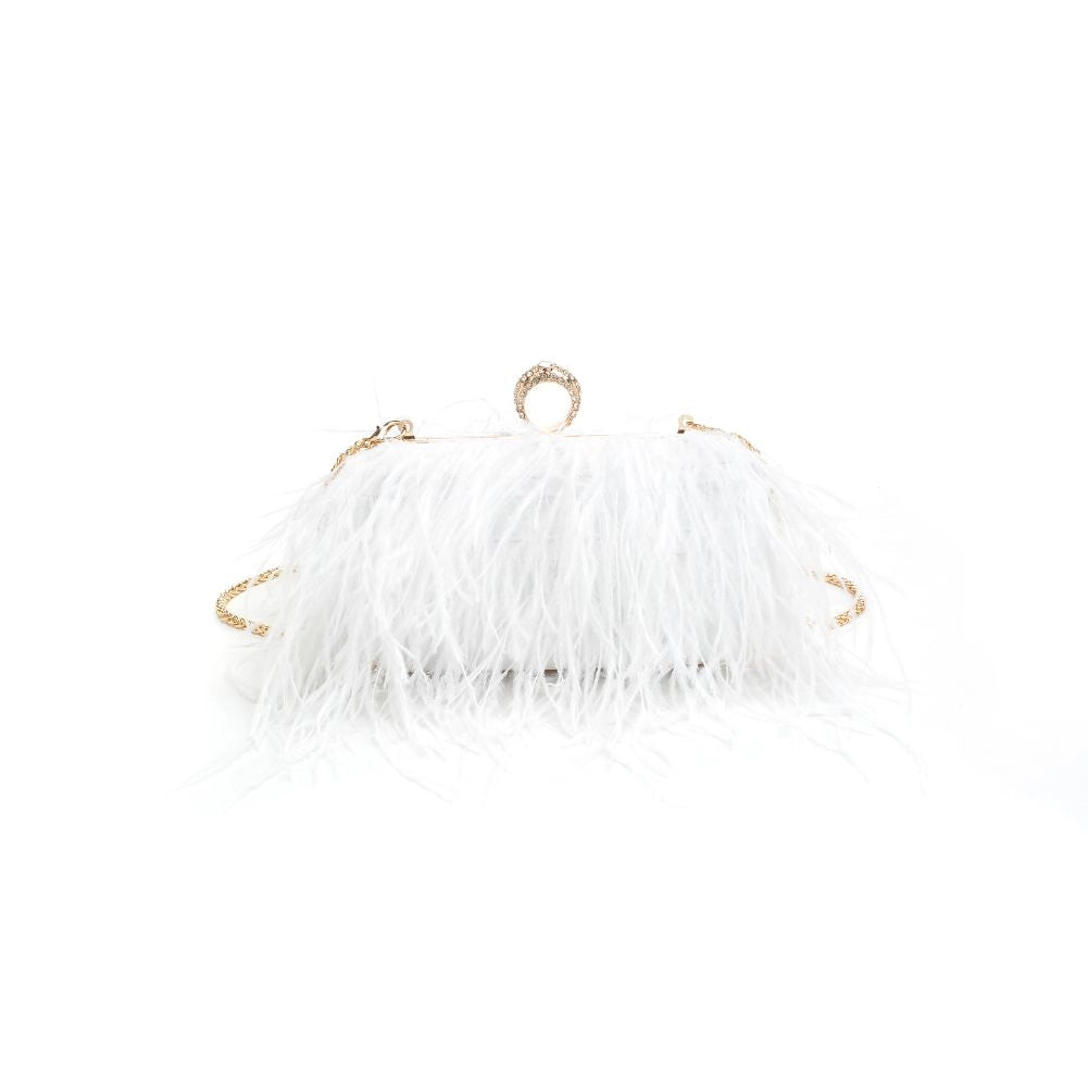 The Va-Va-Voom Clutch in White