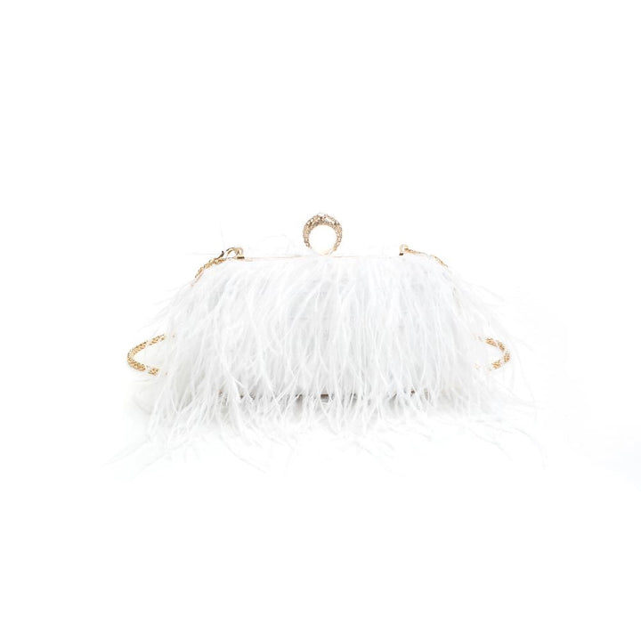 The Va-Va-Voom Clutch in White