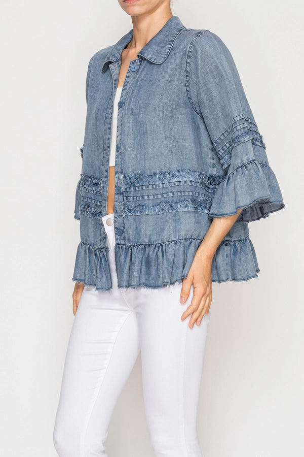 The Briar Ruffle Jacket
