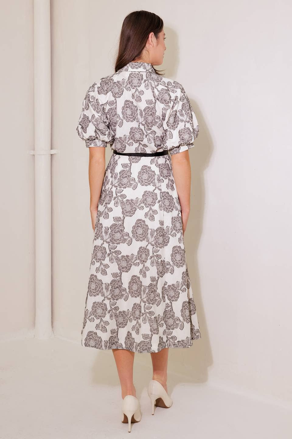 The Heritage Bloom Midi Dress