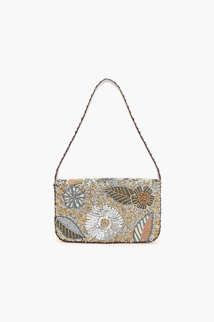 Golden Hour Shimmer Shoulder Bag - America & Beyond