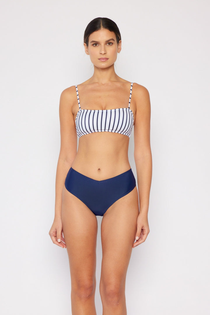 Striped Bikini Set Marina West Swim