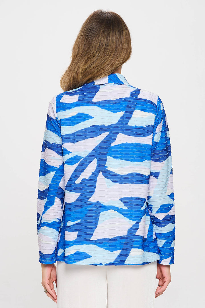 Blue Stardust Wave Jacket