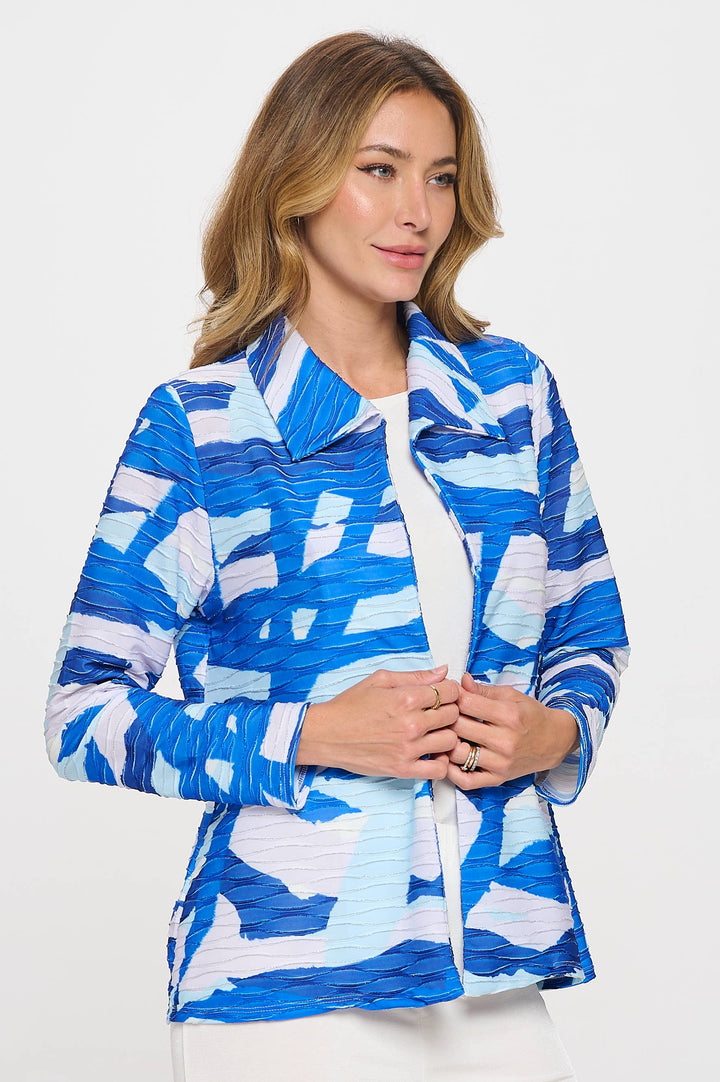 Blue Stardust Wave Jacket