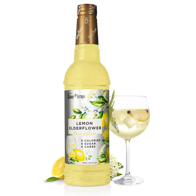 Lemon Elderflower Flavor Infusion Syrup - Skinny Mixes