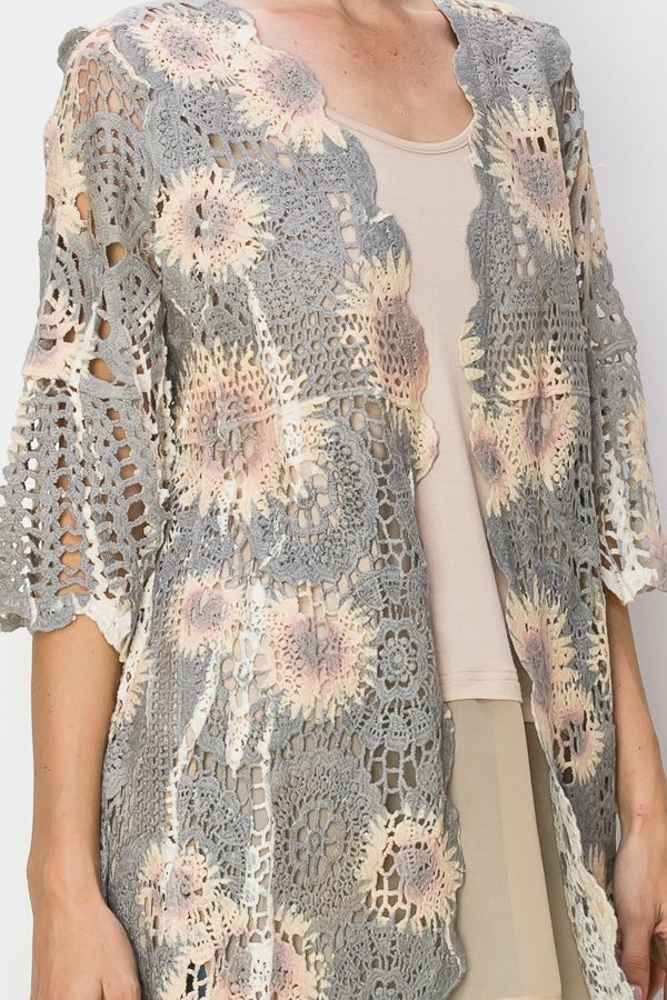 The Blue Harvest Lace Duster