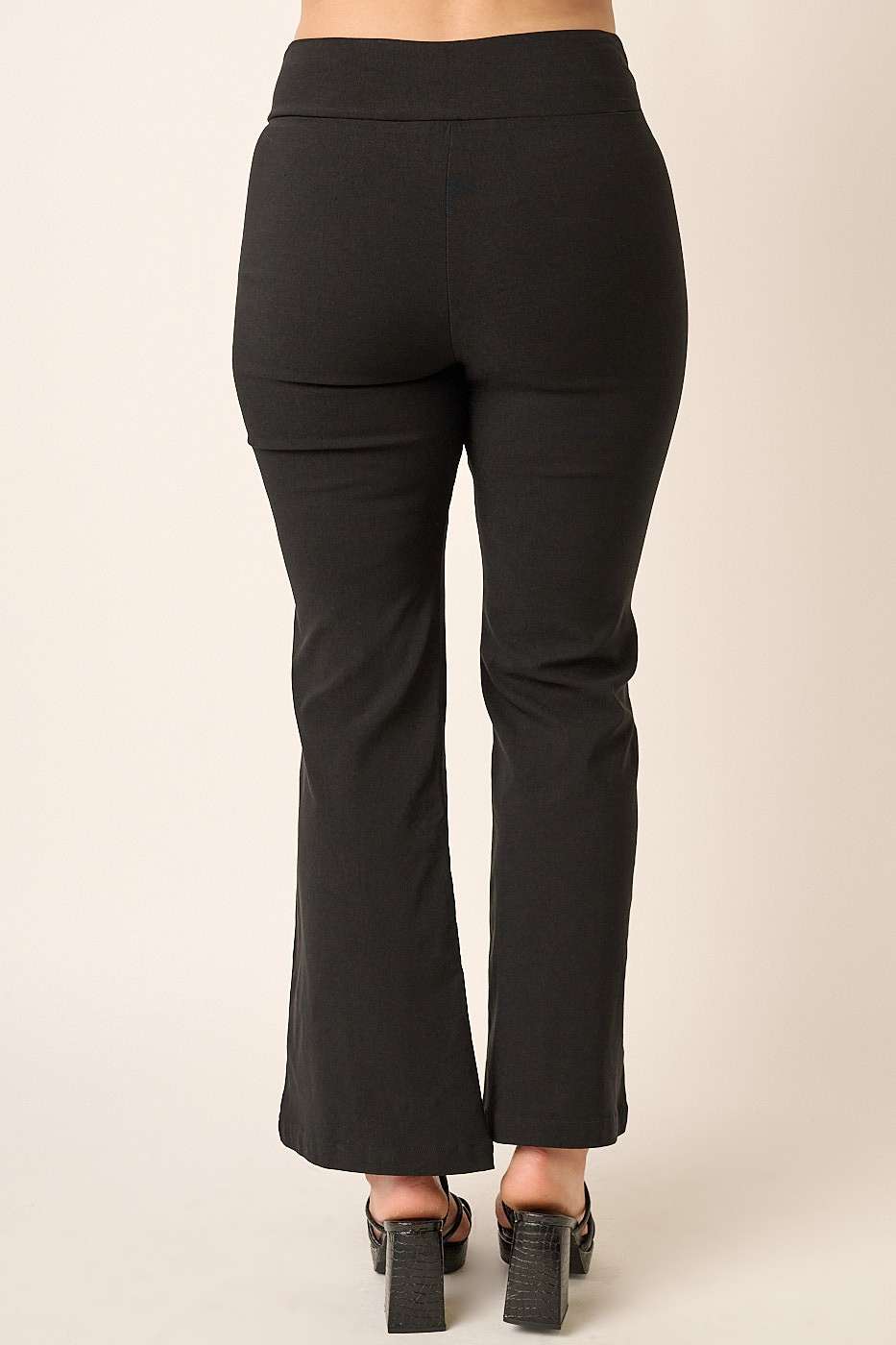 The Noir V-Waist Flare Pant