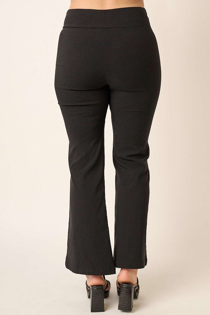The Noir V-Waist Flare Pant
