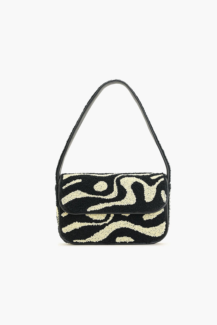 The Soho Inked Tufted Shoulder Bag - America & Beyond