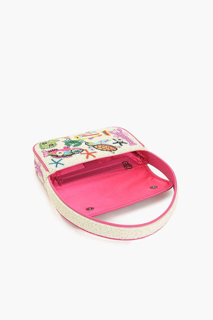 Underwater Tales Beaded Shoulder Bag - America & Beyond