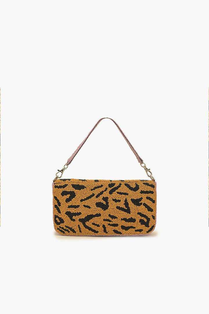 Mixed Animal Beaded Shoulder Bag - America & Beyond
