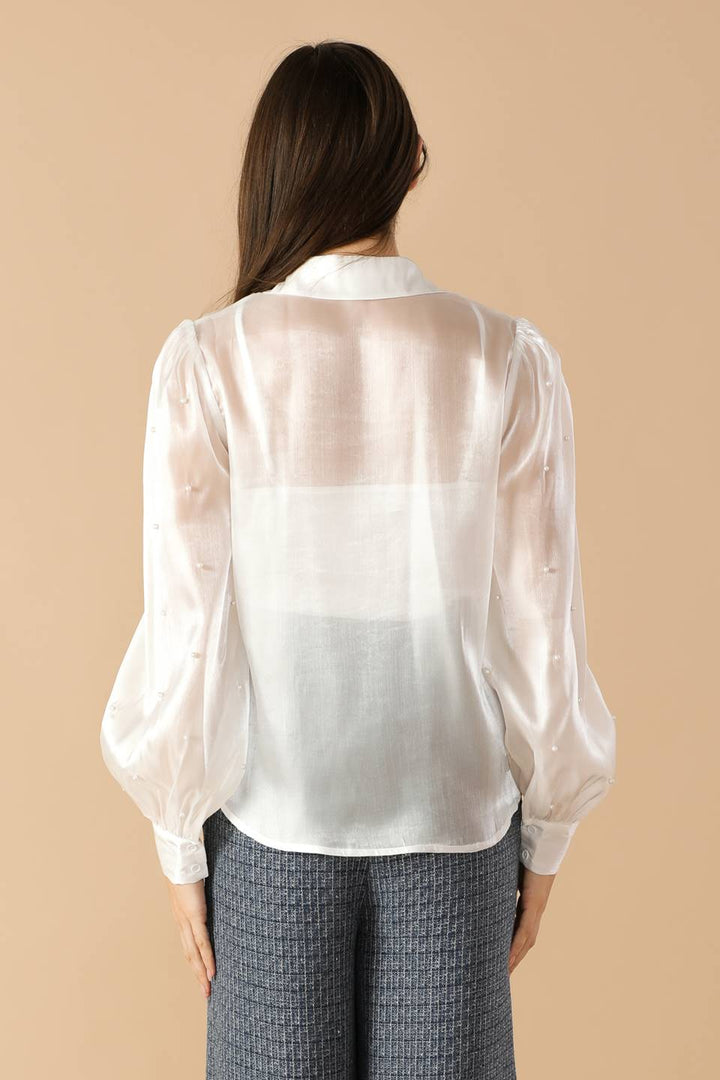 The Lumière Organza Top
