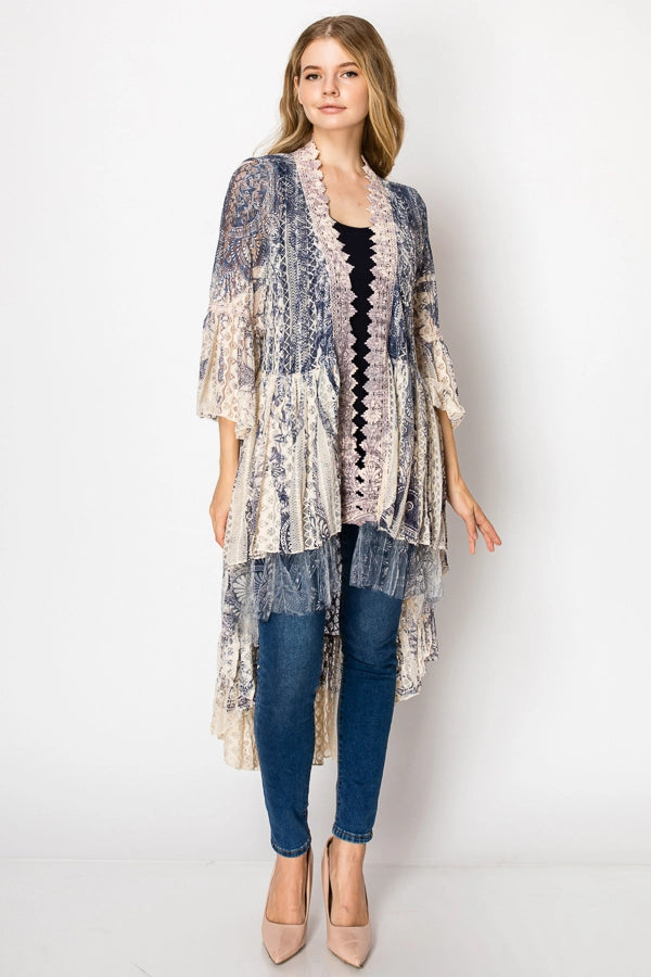 Ethereal Lace Kimono