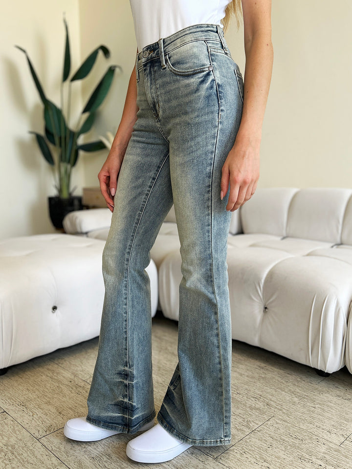 High Waist Flare Jeans Judy Blue