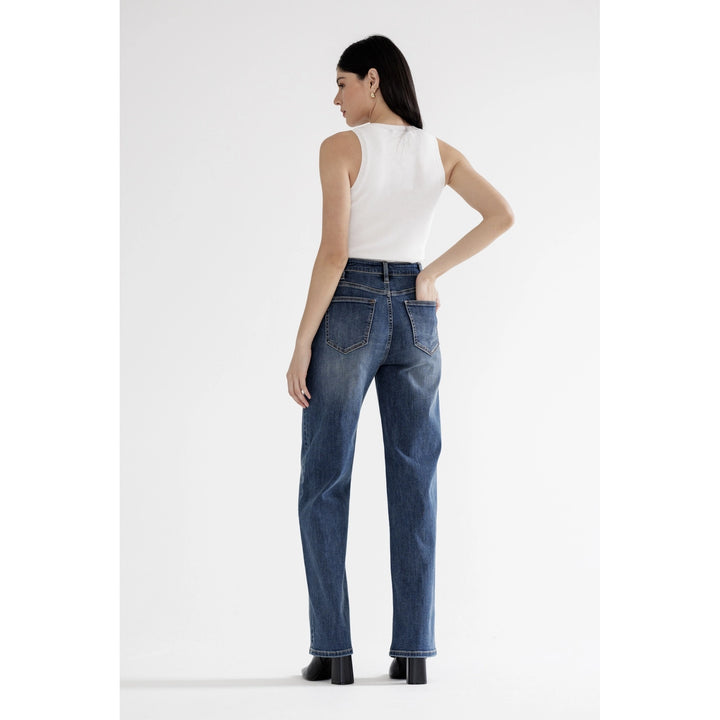 The Metropolitan Straight Jean - Mica Denim