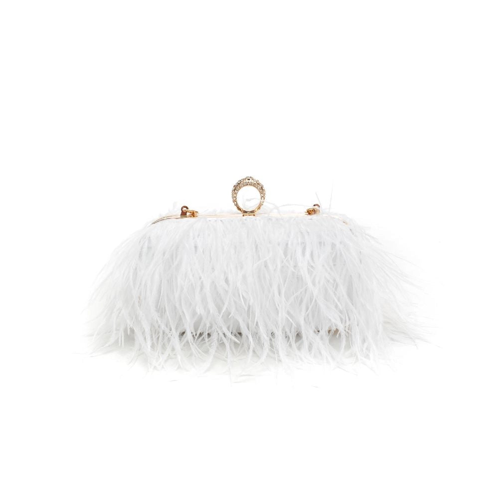 The Va-Va-Voom Clutch in White