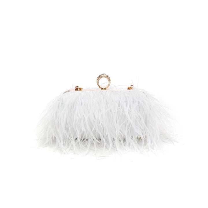 The Va-Va-Voom Clutch in White