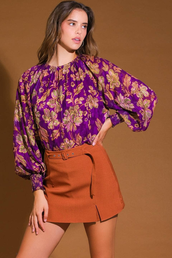 The Marlowe Floral Blouse