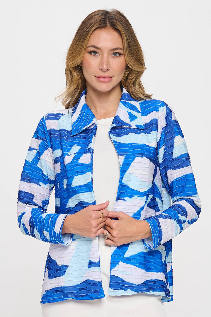 Blue Stardust Wave Jacket