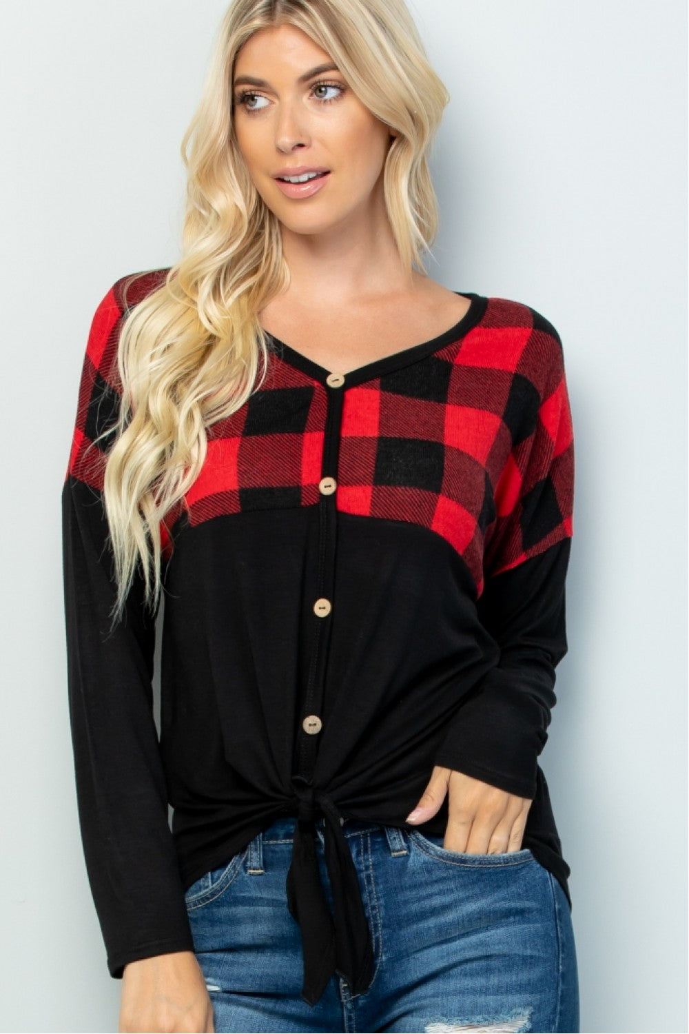 Scarlet Heritage Long Sleeve Top