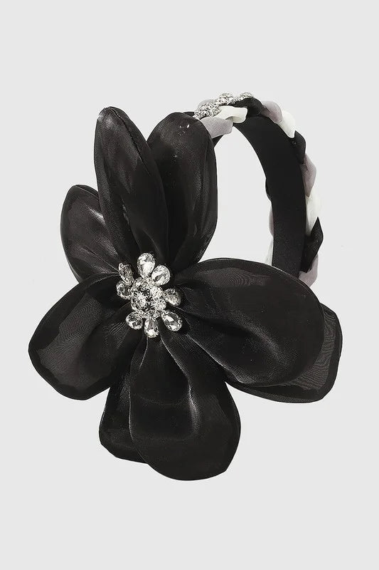 Flower & Bling Headband